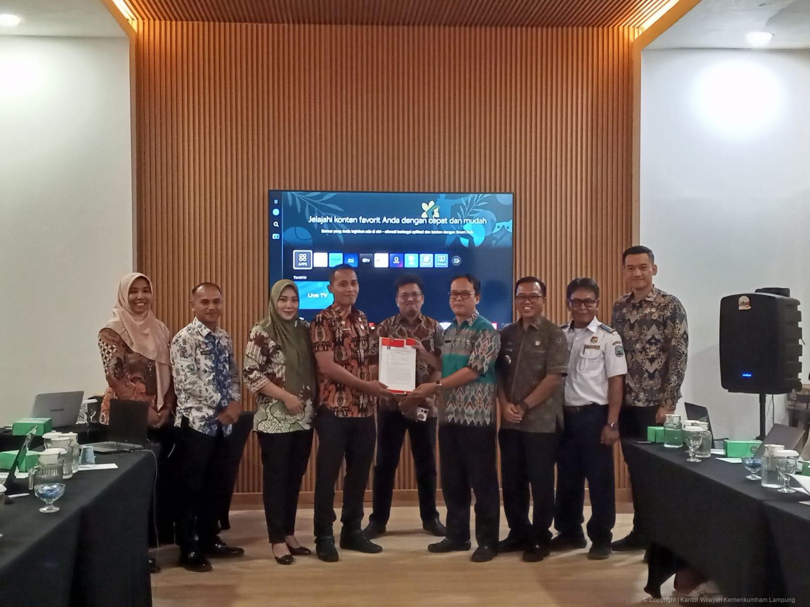 Tuntaskan Dua Permohonan Harmonisasi Raperda Lampung Selatan, Kadiv P3H Pimpin Langsung Rapat dan Apresiasi Kinerja Perancang
